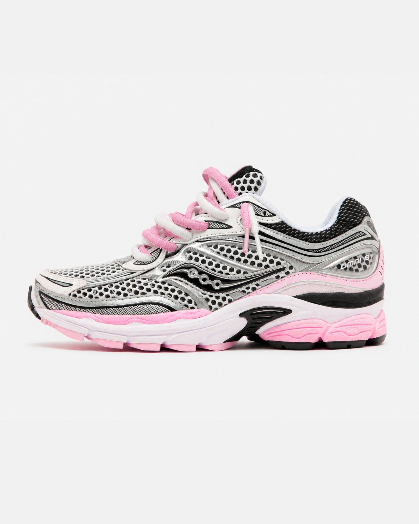 Saucony ProGrid OMNI 9 Pink Silver Custom