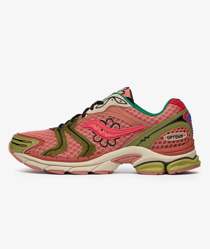 Saucony ProGrid Triumph 4 "Flowers Grow Uptown" x Jae Tips - Peach/Leaf